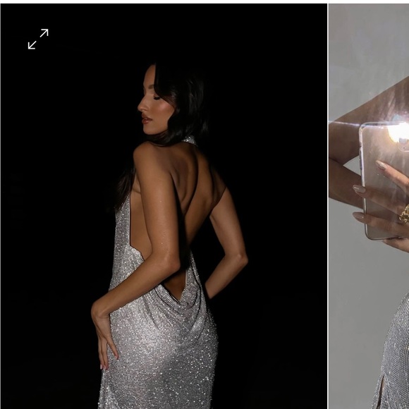 Meshki low back! Worn once! Perfect for bachelorette! - Picture 2 of 2